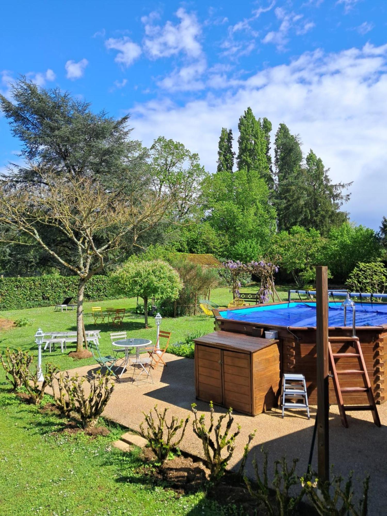 Le Jardin De Josseline Hotel Amboise Exterior foto