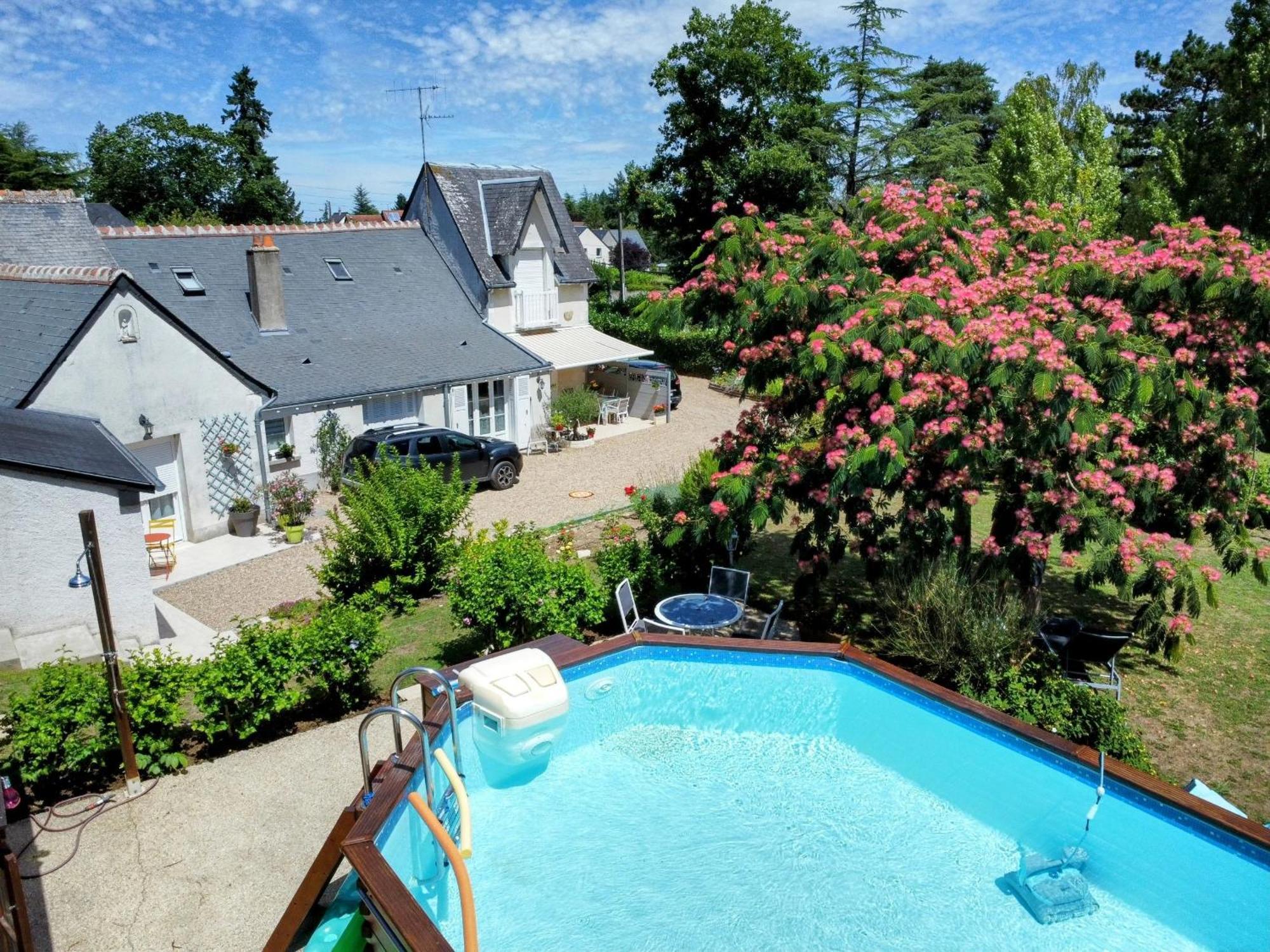 Le Jardin De Josseline Hotel Amboise Exterior foto