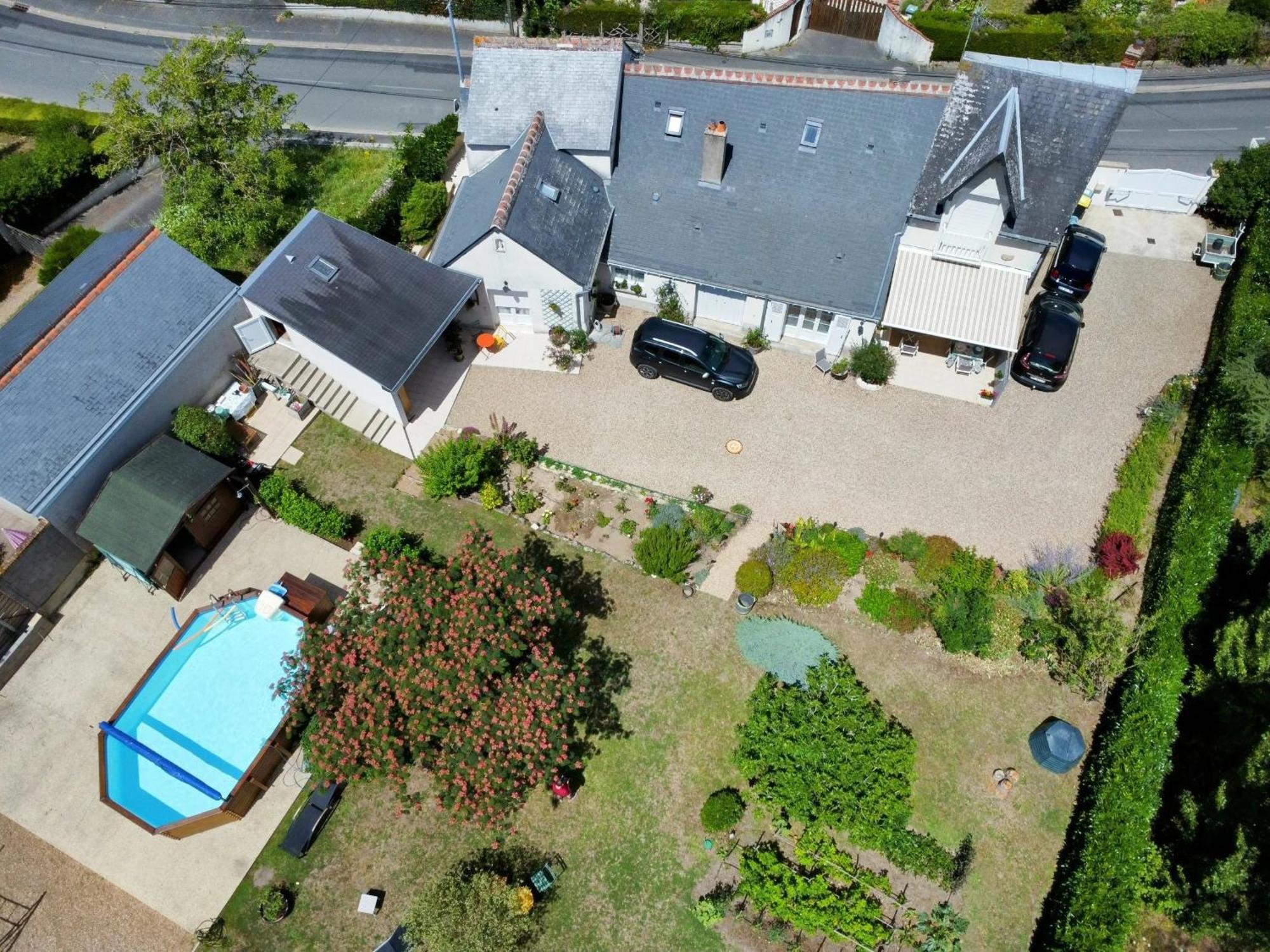 Le Jardin De Josseline Hotel Amboise Exterior foto